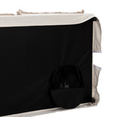 Temple &amp; Webster Removable Slipcover Set Only for Softy 3 Seater with Chaise