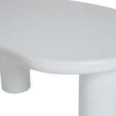 Temple &amp; Webster Rowan Curved Mango Wood Coffee Table