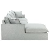 Temple &amp; Webster Removable Slipcover Set Only for Softy 3 Seater with Chaise