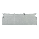 Temple &amp; Webster Removable Slipcover Set Only for Softy 3 Seater with Chaise
