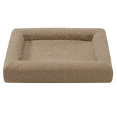 Temple &amp; Webster Arlo Boucle Memory Foam Dog Bed