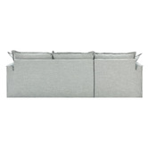 Temple &amp; Webster Seafoam Softy Premium 3 Seater Slipcover Sofa with Chaise