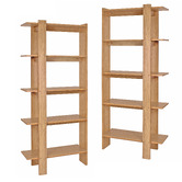 Temple &amp; Webster Georgie 5 Tier Bookshelf Set
