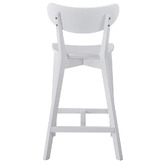 Temple &amp; Webster 65cm Larsen Rubberwood Barstools