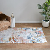 Temple &amp; Webster Charlie Power-Loomed Machine Washable Rug