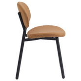 Temple &amp; Webster Millie Faux Leather Dining Chairs