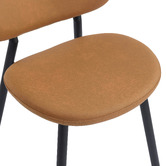 Temple &amp; Webster Millie Faux Leather Dining Chairs