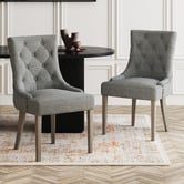 Temple &amp; Webster Windsor Scoop Back Dining Chairs