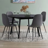 Temple &amp; Webster Milford Velvet Dining Chairs