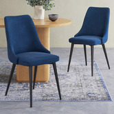 Temple &amp; Webster Brahms Velvet Dining Chairs