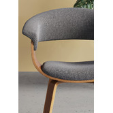 Temple &amp; Webster Bentwood Upholstered Dining Chairs