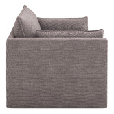 Temple &amp; Webster Malibu Upholstered Swivel Armchair