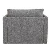 Temple &amp; Webster Malibu Upholstered Swivel Armchair
