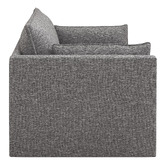 Temple &amp; Webster Malibu Upholstered Swivel Armchair