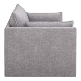 Temple &amp; Webster Malibu Upholstered Swivel Armchair