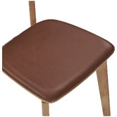 Temple &amp; Webster Larsen Faux Leather Dining Chairs