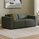 Temple &amp; Webster Russo 2 Seater Modular Sofa