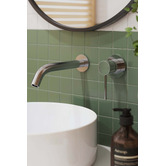Temple &amp; Webster Sabina 355mm White Round Ceramic Above Counter Basin