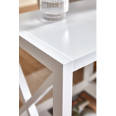 Temple &amp; Webster White Noosa Side Table