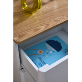 Temple &amp; Webster Brianna 3 Drawer Desk