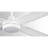 Temple &amp; Webster Portsea 132cm DC Ceiling Fan with LED Light &amp; Remote Control