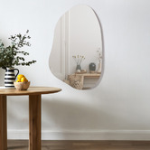 Temple &amp; Webster Pebble Frameless Wall Mirror