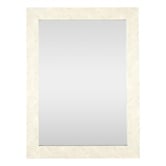 Temple &amp; Webster Travertine-Look Wall Mirror
