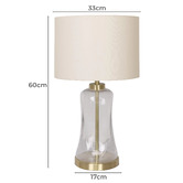 Temple &amp; Webster 60cm Elena Table Lamp
