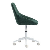 Temple &amp; Webster Green Nappa Office Chair