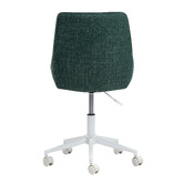 Temple &amp; Webster Green Nappa Office Chair