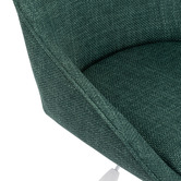 Temple &amp; Webster Green Nappa Office Chair