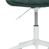 Temple &amp; Webster Green Nappa Office Chair