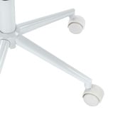 Temple &amp; Webster White Nappa Office Chair