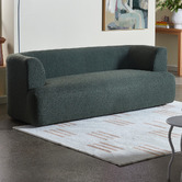 Temple &amp; Webster Gala 3 Seater Boucle Sofa