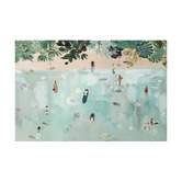 Temple &amp; Webster Lagoon Life Canvas Wall Art