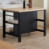 Temple &amp; Webster Vonn Kitchen Island Bench with Storage