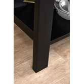 Temple &amp; Webster Vonn Kitchen Island Bench with Storage