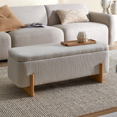 Temple &amp; Webster Rolo Storage Ottoman