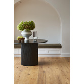 Temple &amp; Webster Black Anika Mango Wood Dining Table