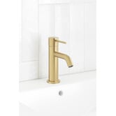 Temple &amp; Webster Cali 450mm Wall Hung Small Space Vanity Package with Shaving Cabinet &amp; Mixer