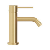 Temple &amp; Webster Clovelly Brushed Gold Basin Mixer