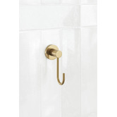 Temple &amp; Webster Clovelly Brushed Gold Robe Hook