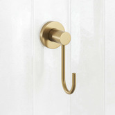 Temple &amp; Webster Clovelly Brushed Gold Towel Rail &amp; Accessory Package