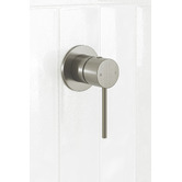 Temple &amp; Webster Clovelly Brushed Nickel Shower/Bath Wall Mixer