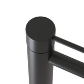 Temple &amp; Webster Clovelly Matte Black Tall Basin Mixer
