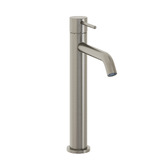 Temple &amp; Webster Clovelly Brushed Nickel Tall Basin Mixer