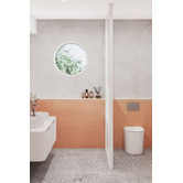Temple &amp; Webster Myles Rimless Quiet Flush Wall-Faced Toilet Pan