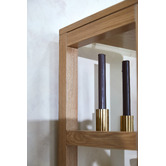 Temple &amp; Webster Shanley Oak 5 Tier Bookshelf