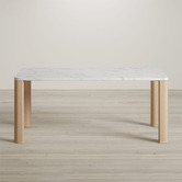 Temple &amp; Webster Ronan Marble Dining Table