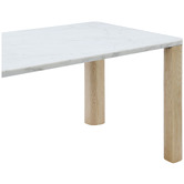 Temple &amp; Webster Ronan Marble Dining Table